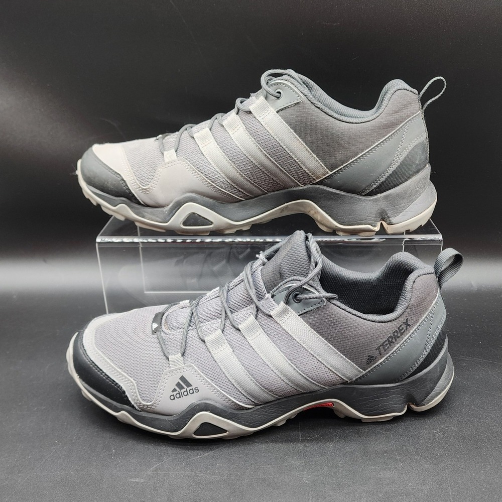 Adidas 12 Grey Terrex AX2R Hiking Shoes CM7728 Gorpcore Trail Outdoor Athletic